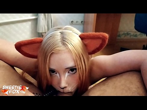 ❤️ Kitsune фурӯ дик ва кончаҳои дар даҳони вай ❤❌ Суперпорно дар мо ﹏